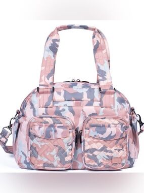Lug Jumper Carry-All Tote in Rose Camo (no crossbody strap)